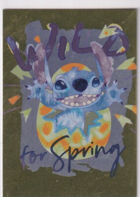 Panini 2025 Stitch Sparkling Fun Trading Card Karte Nr.  103 Gold