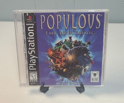 Populous: The Beginning (Sony PlayStation 1, 1999) Ps1 Works Great 