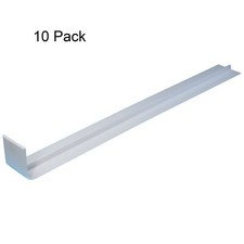 uPVC Plastic Fascia Board straight butt joint white 360mm round edge pvc finial