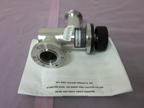 Key SL-150-NA113802, Stainless Steel, 150 Series, High Vacuum Valve 402733