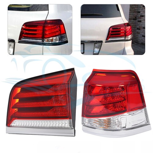 For 2012-2015 Lexus LX570 Rear LED 2X Tail Light Passenger Side RH Tail Lamp k - Picture 2 of 9