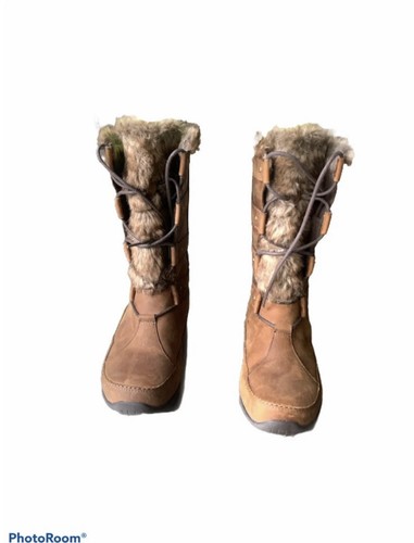 Abby Iv Luxe Boot,Camel Brown 
