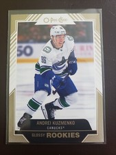 2022-23 Andrei Kuzmenko Glossy Rookies GOLD OPC Upper Deck Series 2 Hockey...