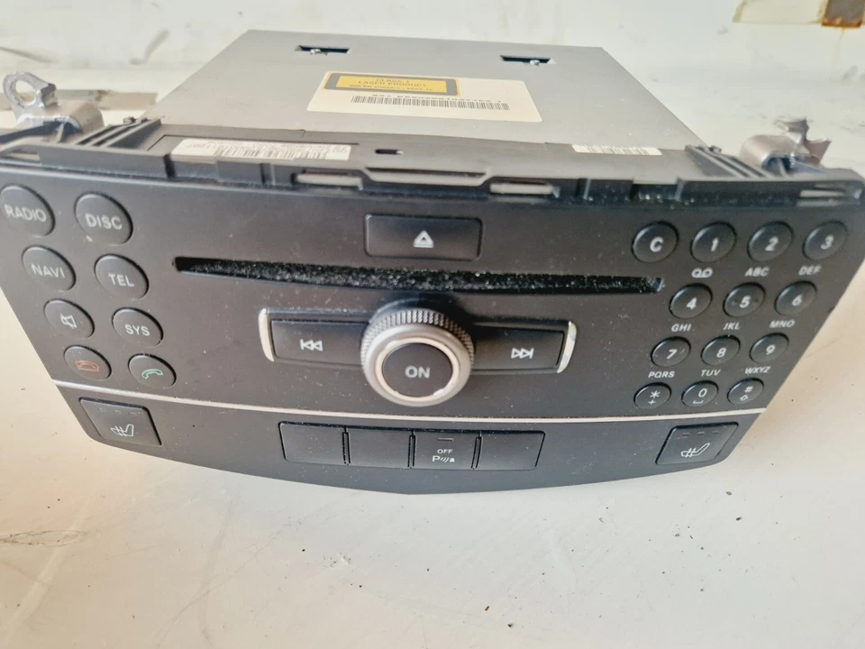 19C* Mercedes W204 C-Klasse Autoradio Radio Navi Bluetooth A2048705696 - Bild 2 von 4