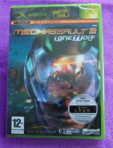 Jeu original Mechassault Mech Assault 2 Lone Wolf Xbox - Neuf scellé - Photo 1/2
