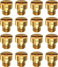 16pcs Carburetor Main Jet Kit For VM22 VM24 VM26 VM30 Carb 196cc 212cc Mini Bike