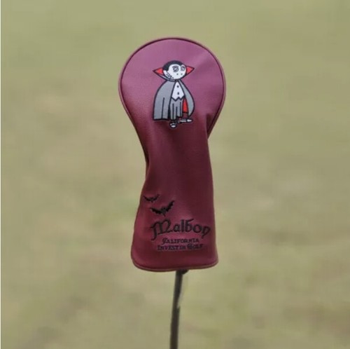 Vampire Malbon Golf Head Covers Driver Fairway Wood Hybrid Headcover 135X- ++ - Picture 5 of 23