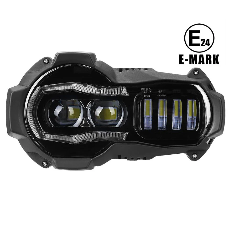 Faro LED E-24 BMW R 1200 GS 2002-2012 R1200GS Adventure 2005-2013 Foto 2 de 4