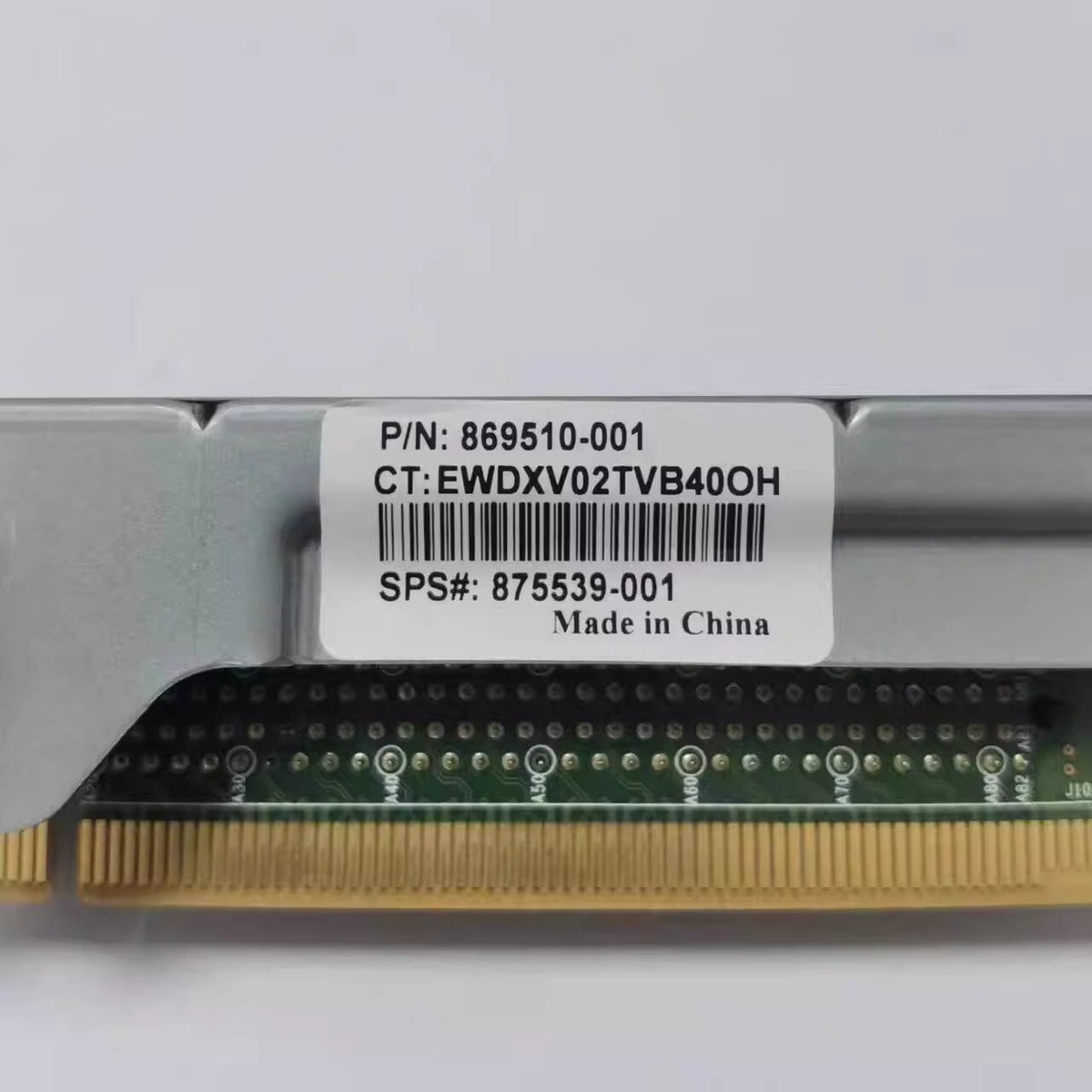 HPE DL360 Gen10 PCI riser card 869510-001 875539-001 | eBay