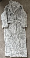 Grey Dressing Gown Size 8-10 Women’s Brand New Without Tags