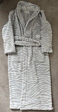 Grey Dressing Gown Size 8-10 Women’s Brand New Without Tags