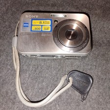 Sony Cyber-shot DSC-N1 8.1MP Compact Camera 3x Zoom Touch Panel 3" Silver