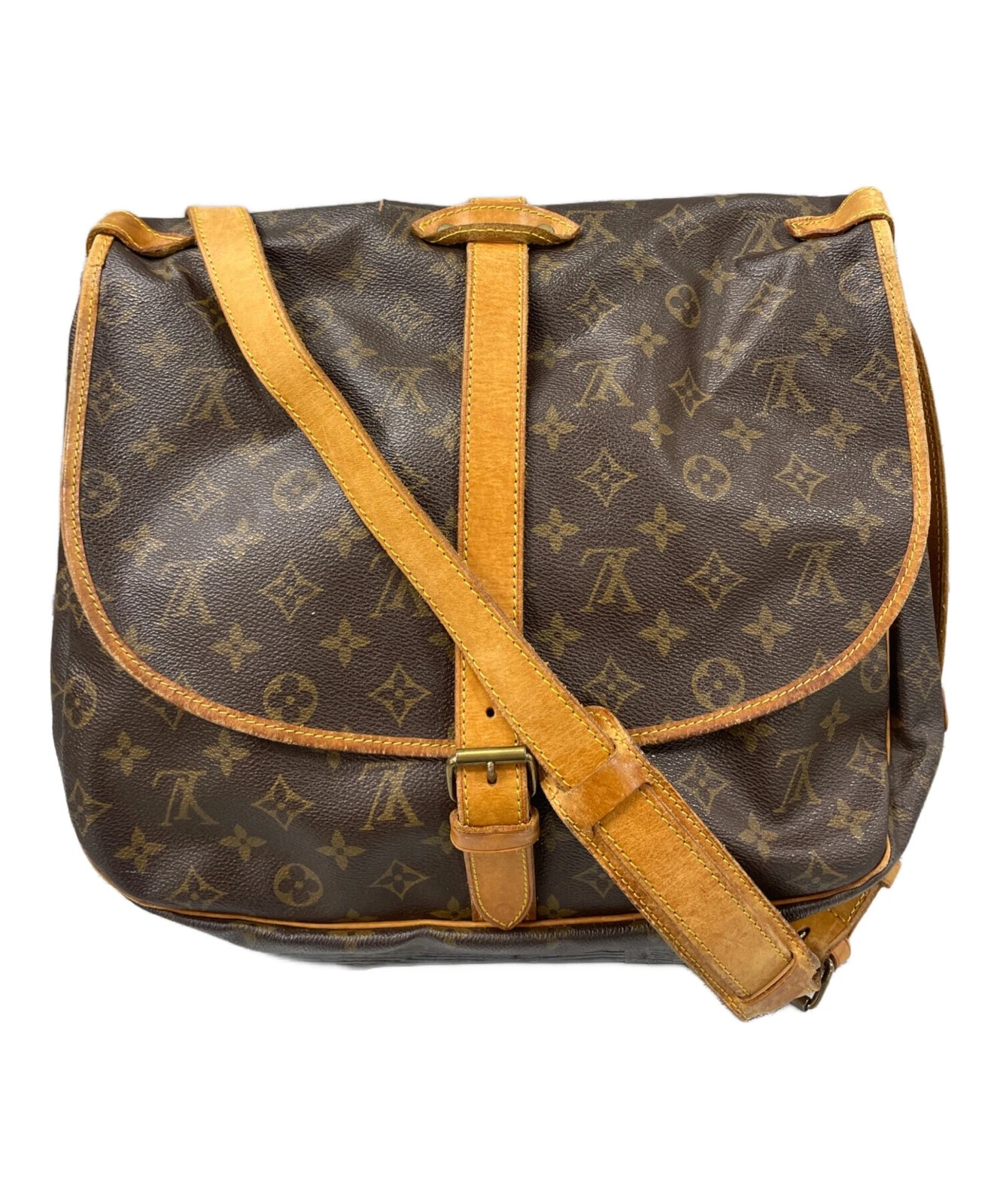 Vuitton — Louis Vuitton Monogram Sommeur 35 Shoulder Bag 35 M42254 Coated Canvas #TFB4913