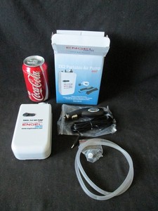 Engel Coolers ENG-AP Portable Live Bait 2 Speed Aerator Pump Kit & 12V Adapter