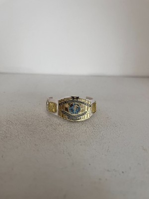 WWE Intercontinental Championship Gürtel Mattel Wrestling Figur Zubehör Weiß