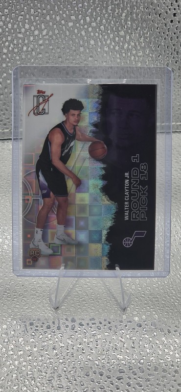 Topps 2026 Signature Class Round Pick 18 Walter Clayton Jr. RC #114 Jazz PANDORA