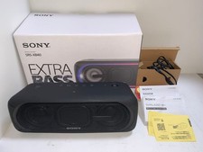 SONY SRS-XB40 EXTRA BASS Wireless Speaker Waterproof Black Bluetooth With Box
