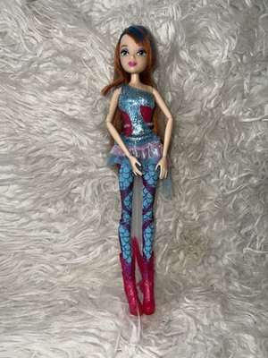 JAKKS Pacific Winx Club Bloom Sirenix Doll 2013 Fairy w/ Outfit Shoes Stand