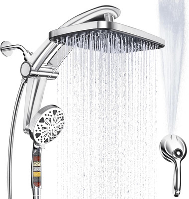 Rain Shower Head with Filtered Handheld High Pressure Rainfall Shower Heads with