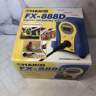 Hakko FX-888D Digital Soldering Station 125V (US Version) MPN FX888D-29BY UNUSED