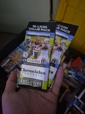 Lot Of 2-2020 PANINI NFL CHRONICLES EXCLUSIVE 30 CARDS TOTAL FACTORY SEALED