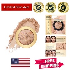 Brightening Baked Foundation - Color Correcting Powder for Flawless, Mature Skin