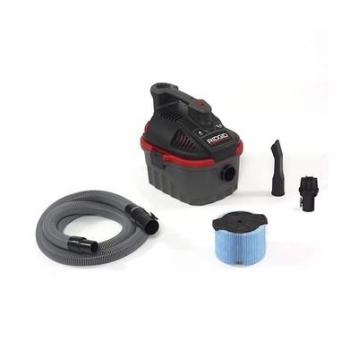 RIDGID 50313 Model 4000RV 4-Gallon Portable Wet and Dry Compact Vacuum Cleane...