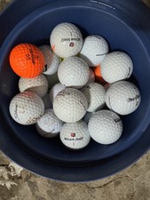 Mixed Golf Balls 30 - Pack Mid-Brand A/B Grade - Includes Wilson Staff & More