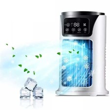 Image of 6-Speeds Portable Air Cooler Fan 300ML Tank Ice Cold Cooling Conditioner