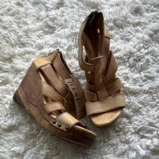 Bed Stu Jacey Leather Wedges
