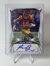 2023 Leaf Draft - Autographs Raleek Brown #BA-RB1 (AU, RC)
