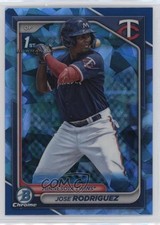 2024 Bowman Sapphire Edition Chrome Prospects Jose Rodriguez #BCP-71 02u3