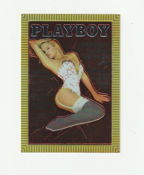 1995 Playboy Chromium Cover Cards Edition 1 February 1991 #86 Pamela Anderson