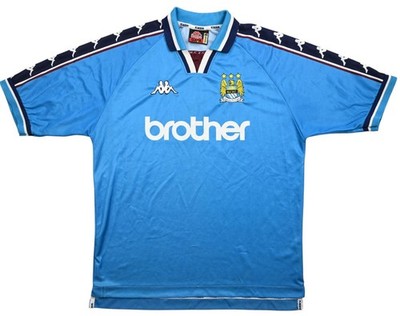 Kappa 1997-99 MANCHESTER CITY SHIRT TRIKOT XL