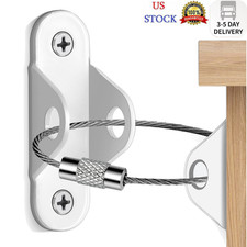 Furniture Anchors 10 Packs Anti Tip Furniture Anchors for Baby Proofing, Furni