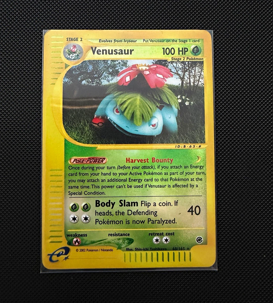 Venusaur Pokémon TCG Rare Individual Collectable Card Game Cards