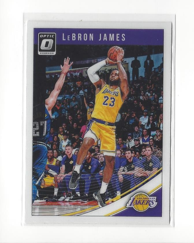 2018-19 Donruss Optic #94 LeBron James Lakers
