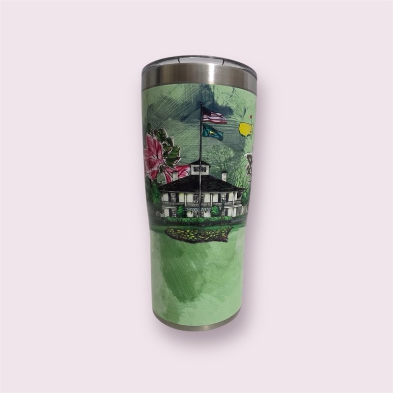 Masters Tournament Golf 20oz Tervis Tumbler-Clubhouse & Amen Corner NWT