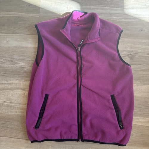 Gilet polaire Supreme violet taille L authentique