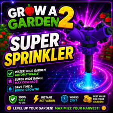 Grow A Garden 2 | Super aspersor GAG2 10X | MÁS BARATO | ENTREGA RÁPIDA