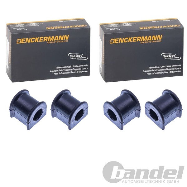 2X Denckermann 21Mm Stabilager Gummilager Vorne Passend FüR Toyota Corolla Prius-image