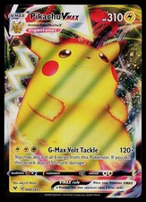 Carta Pokemon - Pikachu VMAX Vivid Voltage 044/185 Full Art Ultra Rara 2020