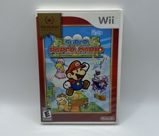 Super Paper Mario (Nintendo Wii, 2007) CIB Tested, Complete w/ Manual