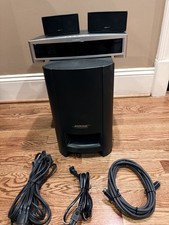 Bose 3-2-1 III DVD Home Entertainment System HDMI Tested Complete with Remote