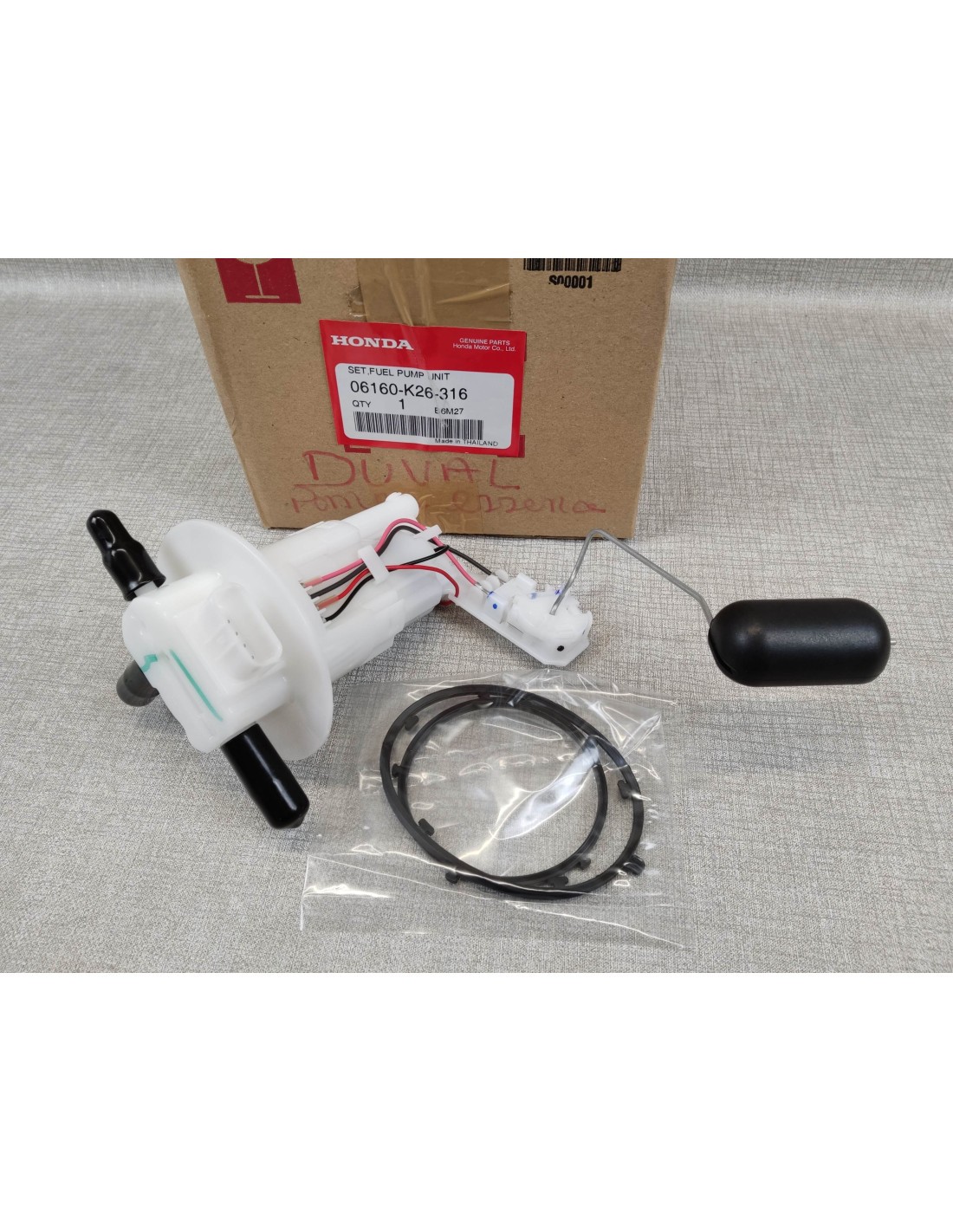 Pompe à essence MSX125 stabilise l'injection de votre moto de référence 06160-K26-316