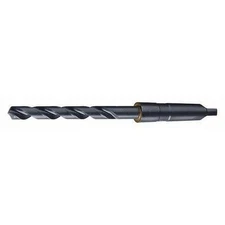 Drill Bit 1 11/32 in Taper Shank HSS Steam Oxide 118° MT4 Spiral Cleveland