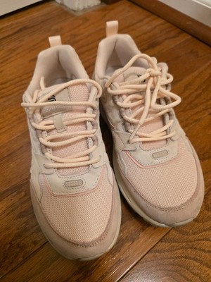 baasploa Women's Athletic Running Shoes Size 6 Pink Beige Sneakers