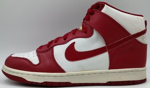 Deadstock Vintage 1999 Nike Dunk High Le USA 2000 White 630335-146