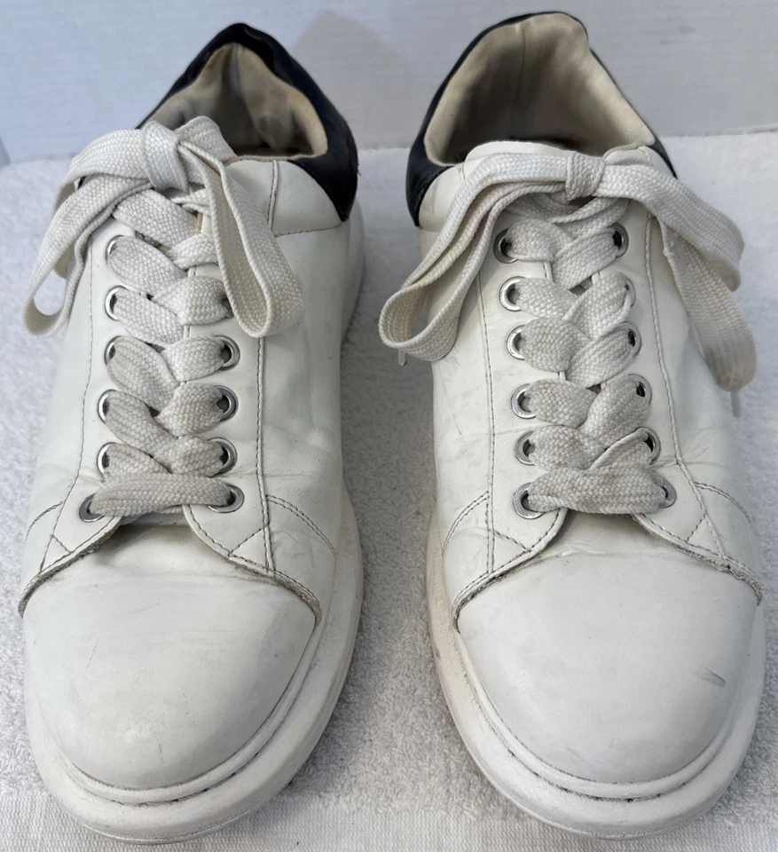 Steve Madden Men’s Frosted White Multi Casual Platform Sneakers Size 13M - Image 2 of 4
