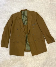 Vintage Richman Brothers Blazer Jacket Michigan Patch.